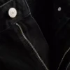 Blugi din denim de bumbac de calitate superioară, cu croi evazat Blugi din denim de bumbac de calitate superioară, cu croi evazat