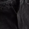 Blugi din denim de bumbac, talie medie, croi larg Blugi din denim de bumbac, talie medie, croi larg