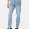 Blugi skinny cu talie medie Blugi skinny cu talie medie