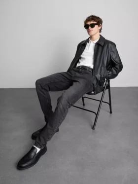 Blugi skinny cu talie medie
