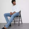 Blugi skinny cu talie medie Blugi skinny cu talie medie