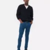 Blugi skinny cu talie medie Blugi skinny cu talie medie