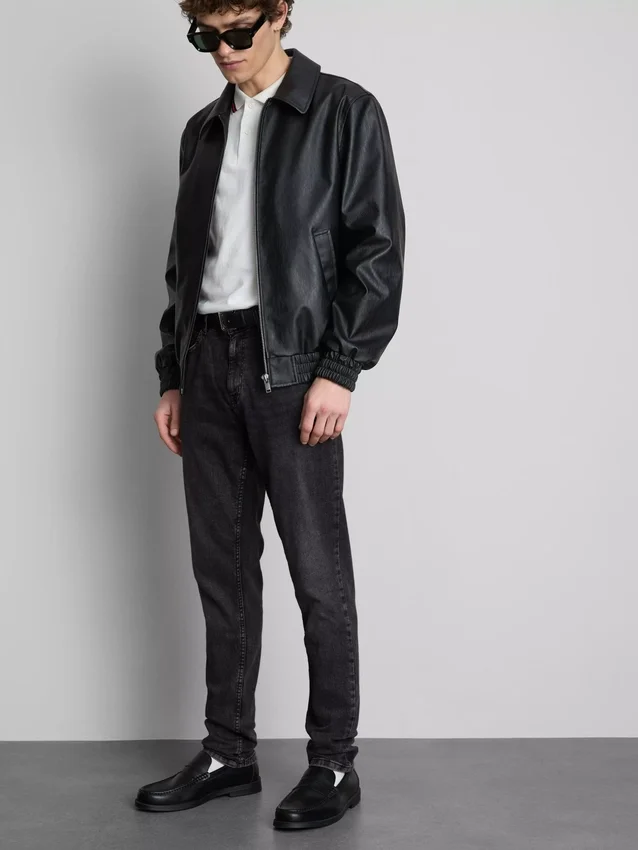 Blugi skinny cu talie medie Blugi skinny cu talie medie