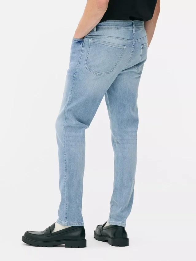 Blugi skinny cu talie medie Blugi skinny cu talie medie