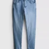 Blugi skinny cu talie medie Blugi skinny cu talie medie