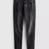 Blugi skinny cu talie medie Blugi skinny cu talie medie
