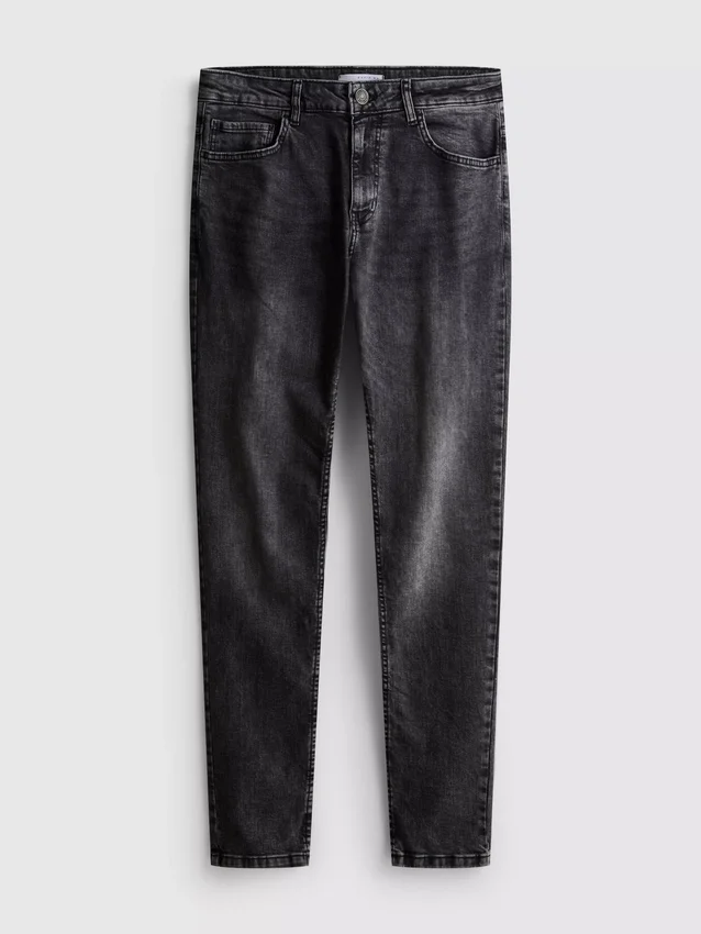Blugi skinny cu talie medie Blugi skinny cu talie medie