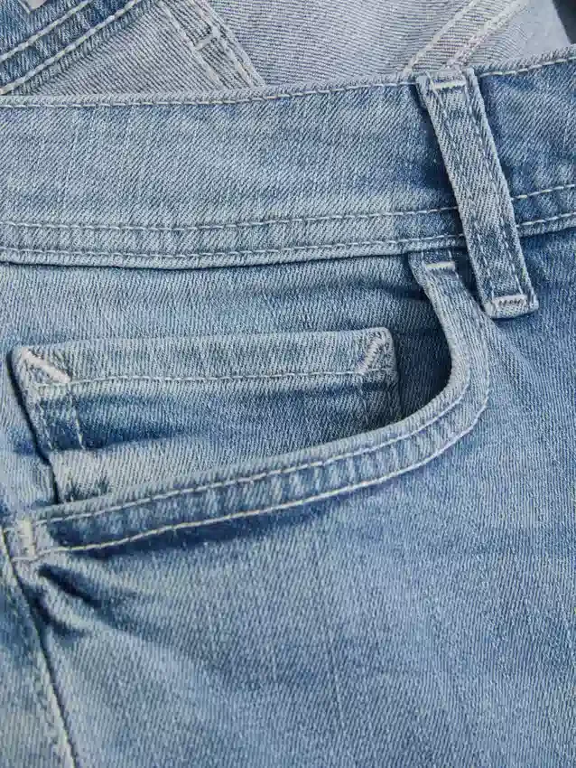 Blugi skinny cu talie medie Blugi skinny cu talie medie
