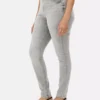 Blugi skinny cu talie înaltă