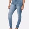 Blugi skinny cu talie înaltă Blugi skinny cu talie înaltă