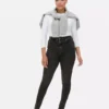 Blugi skinny cu talie înaltă