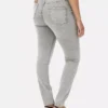 Blugi skinny cu talie înaltă