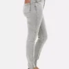 Blugi skinny cu talie înaltă
