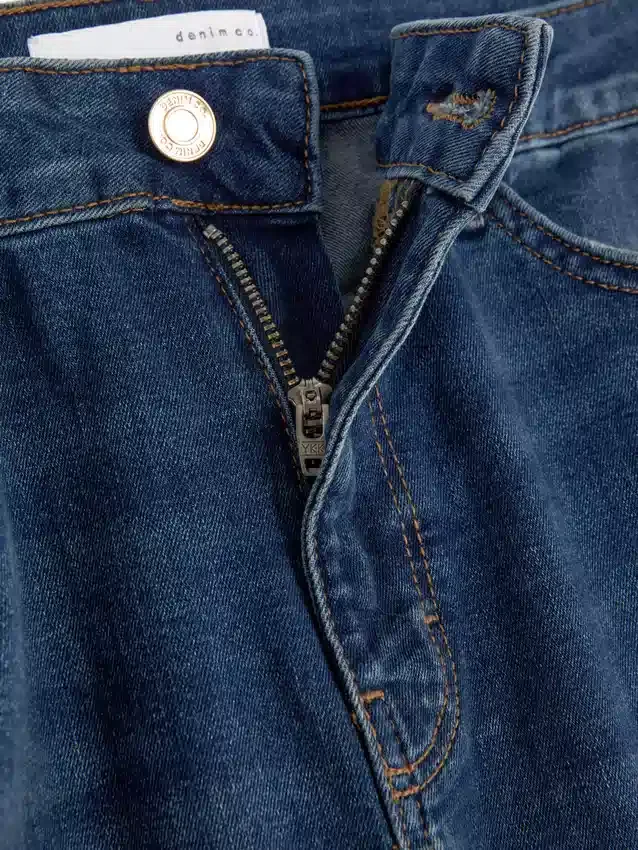 Blugi skinny cu talie înaltă Blugi skinny cu talie înaltă