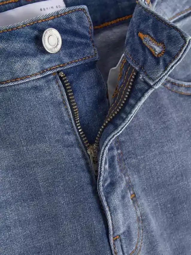 Blugi skinny cu talie înaltă Blugi skinny cu talie înaltă