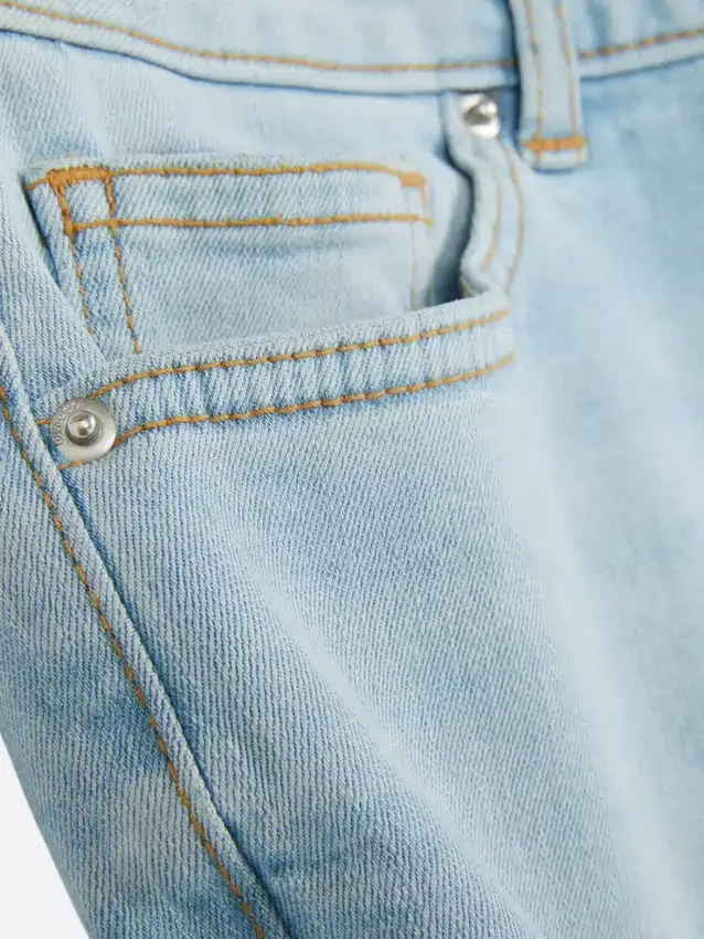 Blugi skinny cu talie înaltă Blugi skinny cu talie înaltă