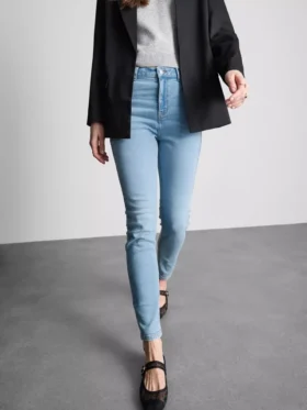 Blugi skinny cu talie înaltă de ultimă generație