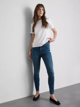 Blugi skinny cu talie înaltă de ultimă generație