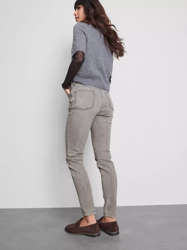 Blugi skinny din denim cu conținut ridicat de bumbac Blugi skinny din denim cu conținut ridicat de bumbac
