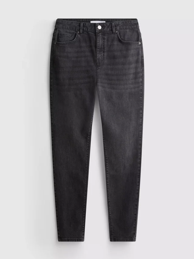 Blugi skinny din denim cu conținut ridicat de bumbac Blugi skinny din denim cu conținut ridicat de bumbac