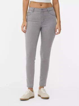 Blugi skinny Essential cu talie medie | croială normală