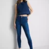 Blugi skinny Essential cu talie medie | croială normală Blugi skinny Essential cu talie medie | croială normală