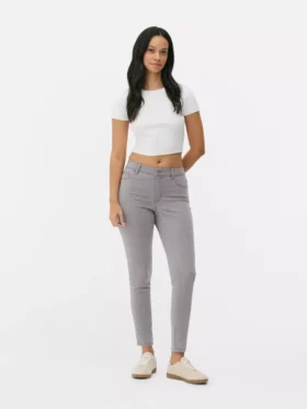 Blugi skinny Essential cu talie medie | croială normală
