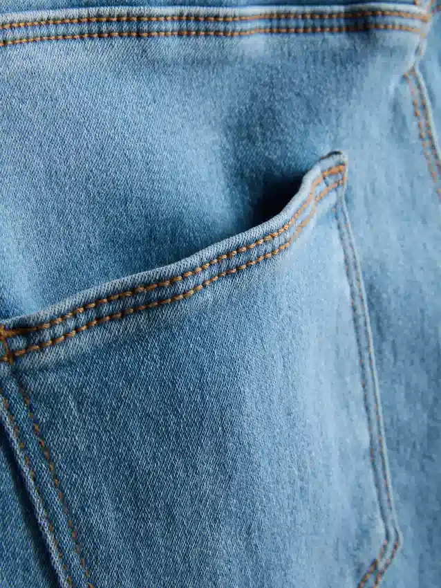 Blugi skinny Essential cu talie medie | croială normală Blugi skinny Essential cu talie medie | croială normală