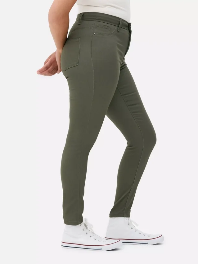 Blugi skinny Essential cu talie medie | croială normală Blugi skinny Essential cu talie medie | croială normală