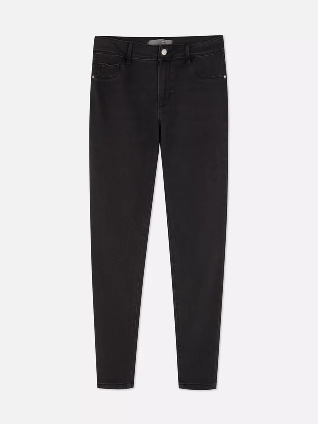 Blugi skinny Essential cu talie medie | croială normală Blugi skinny Essential cu talie medie | croială normală
