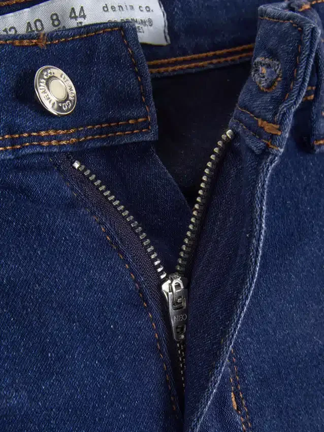 Blugi skinny Essential cu talie medie | croială normală Blugi skinny Essential cu talie medie | croială normală