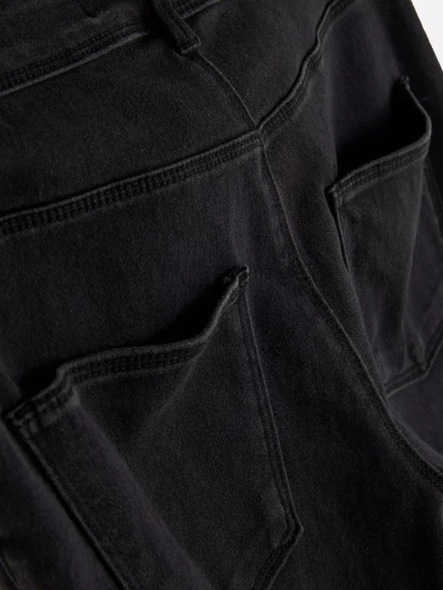 Blugi skinny Essential cu talie medie | croială normală Blugi skinny Essential cu talie medie | croială normală