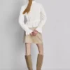 Bluză cu volane la tiv și peplum Bluză cu volane la tiv și peplum