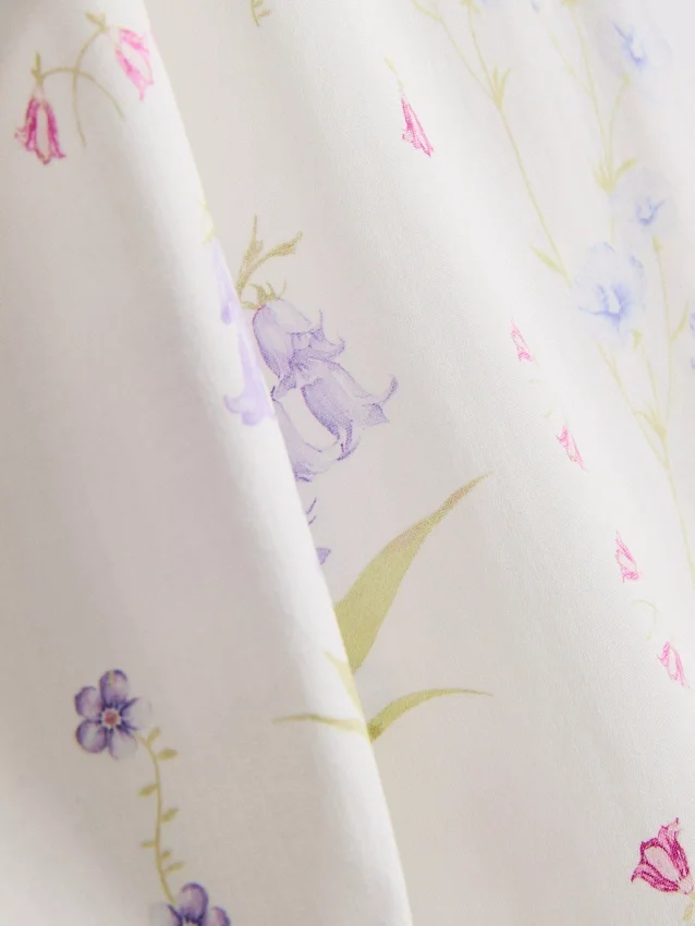 Bluză de pijama cu bretele și imprimeu floral Bluză de pijama cu bretele și imprimeu floral