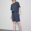 Bluză de pijama cu dungi Bluză de pijama cu dungi