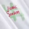 Bluză de pijama cu imprimeu grafic Bluză de pijama cu imprimeu grafic