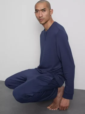 Bluză de pijama cu mâneci lungi