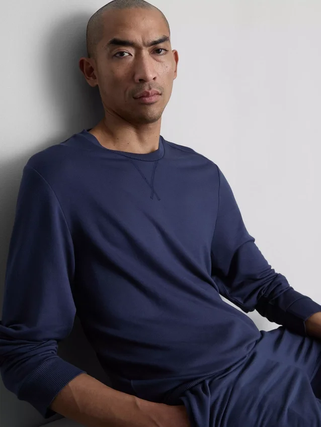 Bluză de pijama cu mâneci lungi Bluză de pijama cu mâneci lungi