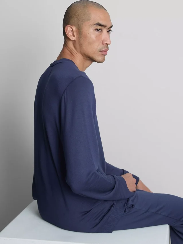 Bluză de pijama cu mâneci lungi Bluză de pijama cu mâneci lungi