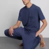 Bluză de pijama cu mâneci scurte Bluză de pijama cu mâneci scurte