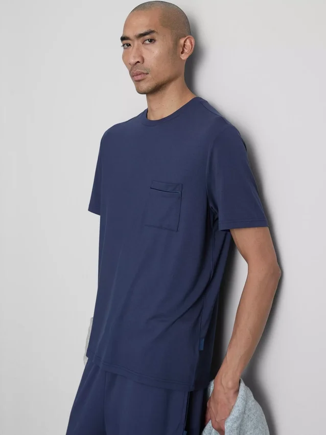 Bluză de pijama cu mâneci scurte Bluză de pijama cu mâneci scurte