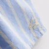 Bluză de pijama din bumbac cu dungi Bluză de pijama din bumbac cu dungi