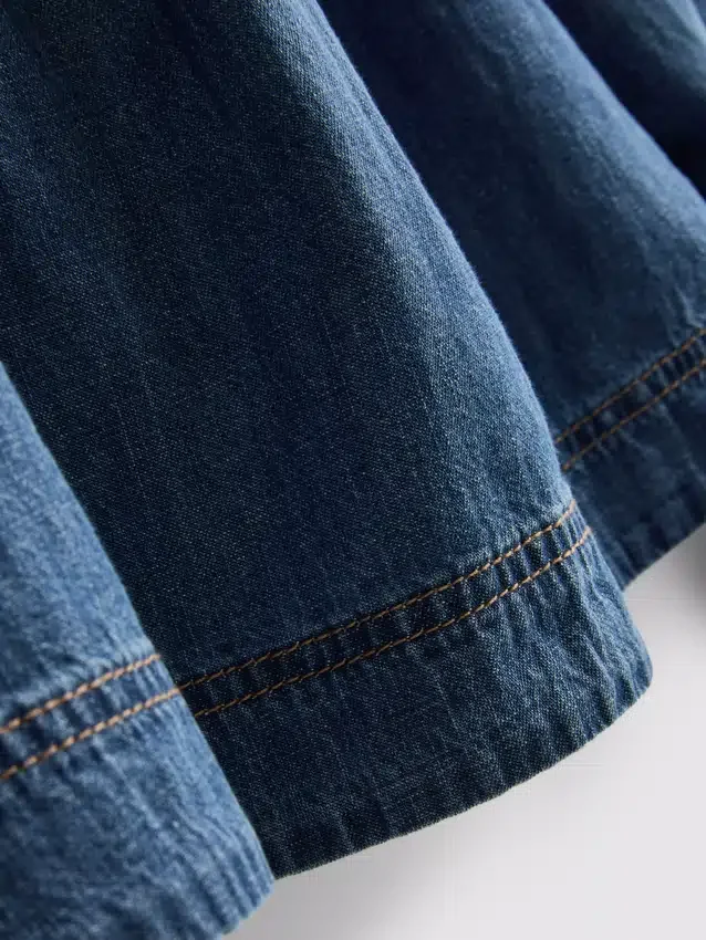 Bluză din denim cu mâneci bufante Paula Echevarría Bluză din denim cu mâneci bufante Paula Echevarría