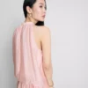 Bluza drapată cu gât halter și aerisire „The Edit” Bluza drapată cu gât halter și aerisire „The Edit”