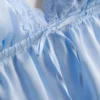 Bralette de mireasă din satin și dantelă, tip babydoll Bralette de mireasă din satin și dantelă, tip babydoll