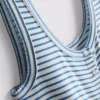 Cami de pijamale cu dungi și nervuri „Love to Lounge” Cami de pijamale cu dungi și nervuri „Love to Lounge”