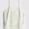 Cami de pijamale cu imprimeu floral Cami de pijamale cu imprimeu floral