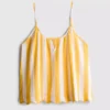 Cami de pijamale cu volane și dungi „Love to Lounge”