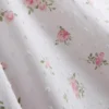 Cami de pijamale din bumbac Dobby cu imprimeu floral