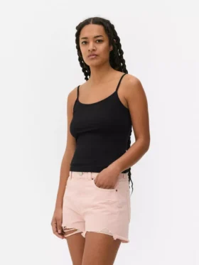 Cami esențială din jersey elastic